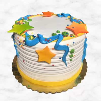 Celebration Cake (White Almond Raspberry)