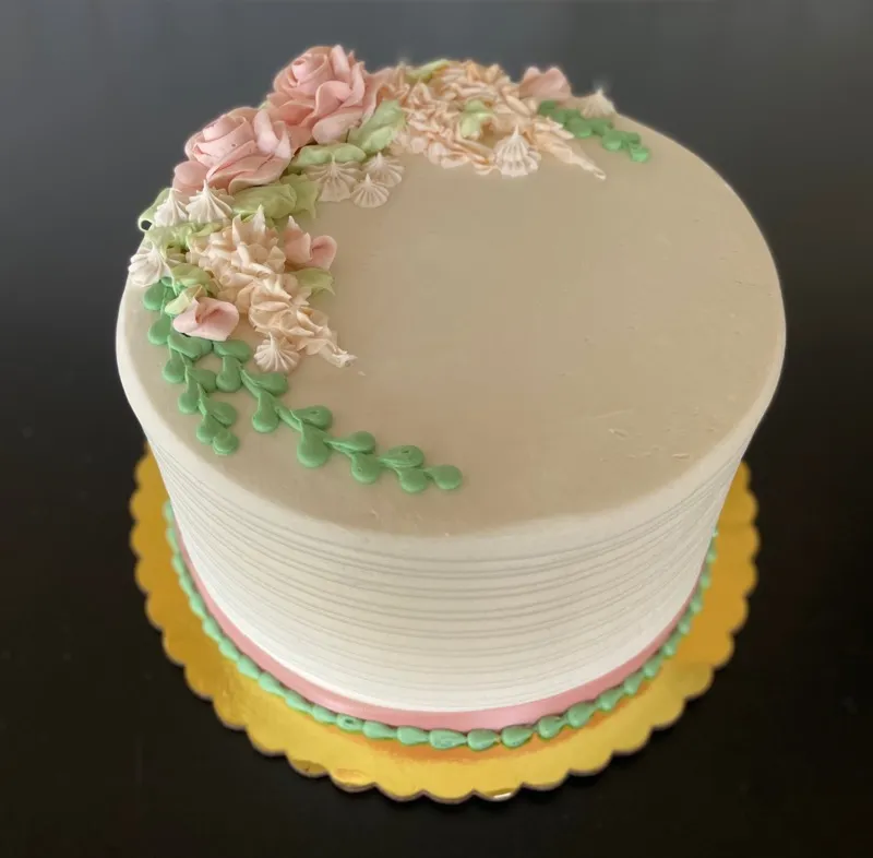 Seasonal Floral Cake