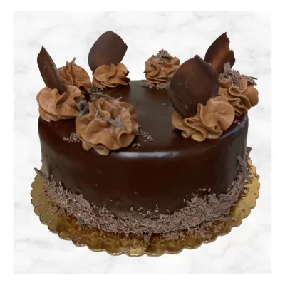 8" Double Chocolate Ganache