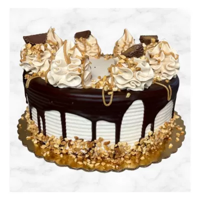 8" Chocolate Peanut Butter